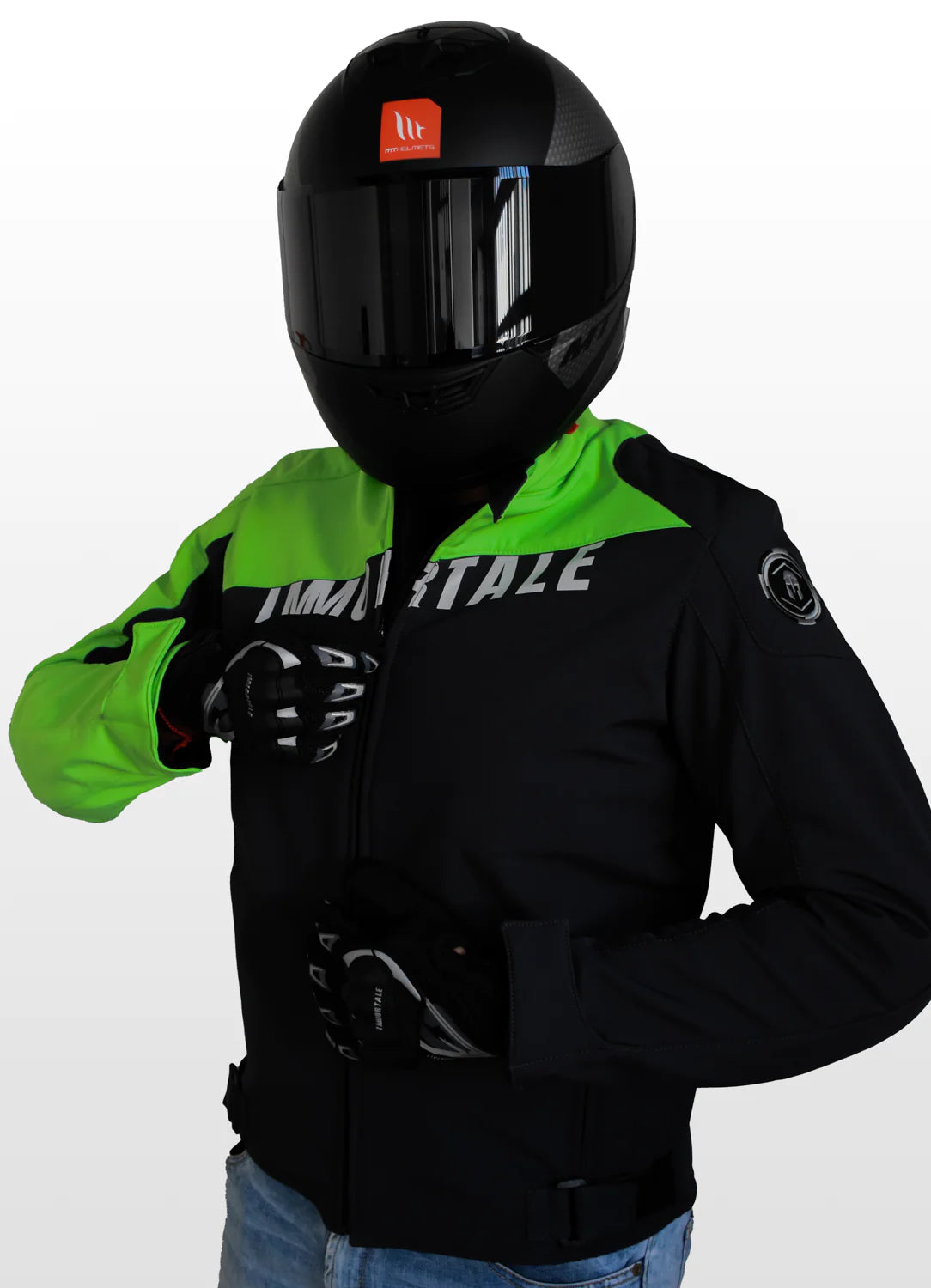 CHAMARRA IMMORTALE URBAN | VERDE/GRIS | SKU: IMURBNGH-#