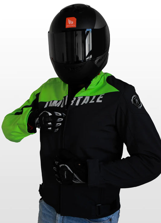 CHAMARRA IMMORTALE URBAN | VERDE/GRIS | SKU: IMURBNGH-#