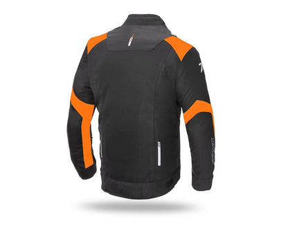 CHAQUETA SD-JR52 VERANO RACING | HOMBRE | NEGRA/NARANJA | SKU: SD2105212#