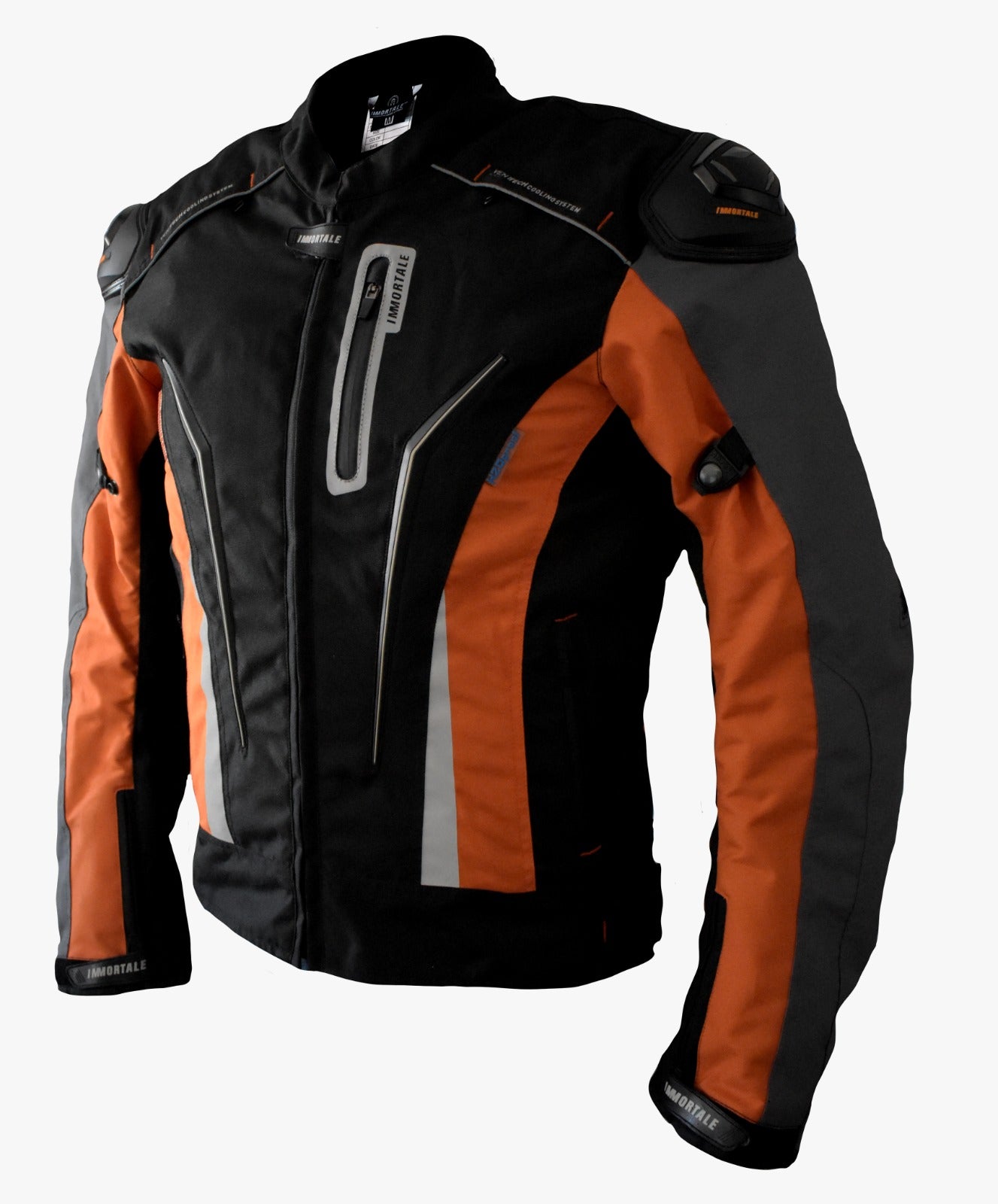 CHAMARRA IMMORTALE CONFORT Z HOMBRE NEGRO/ROJO | SKU: IMCONFZRD-#