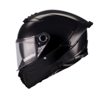 CASCO MT FF118SV THUNDER 4 SV PURE A1 NEGRO BRILLO SKU:130800P0210#