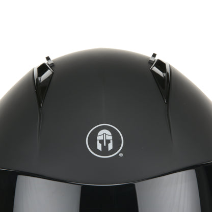 CASCO IMMORTALE ROBIN | VISOR NEGRO | SKU: IMROBBLKM-#