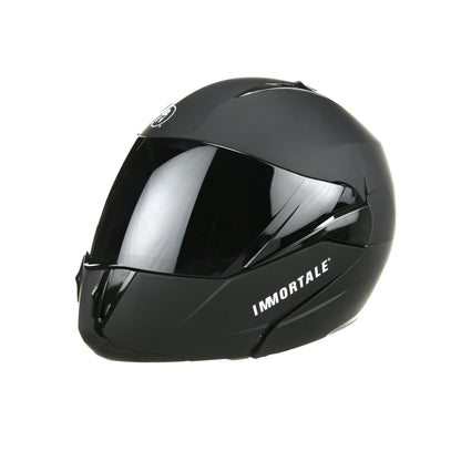 CASCO IMMORTALE ROBIN | VISOR NEGRO | SKU: IMROBBLKM-#