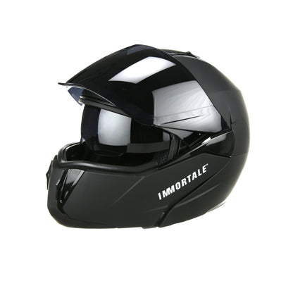 CASCO IMMORTALE ROBIN | VISOR NEGRO | SKU: IMROBBLKM-#