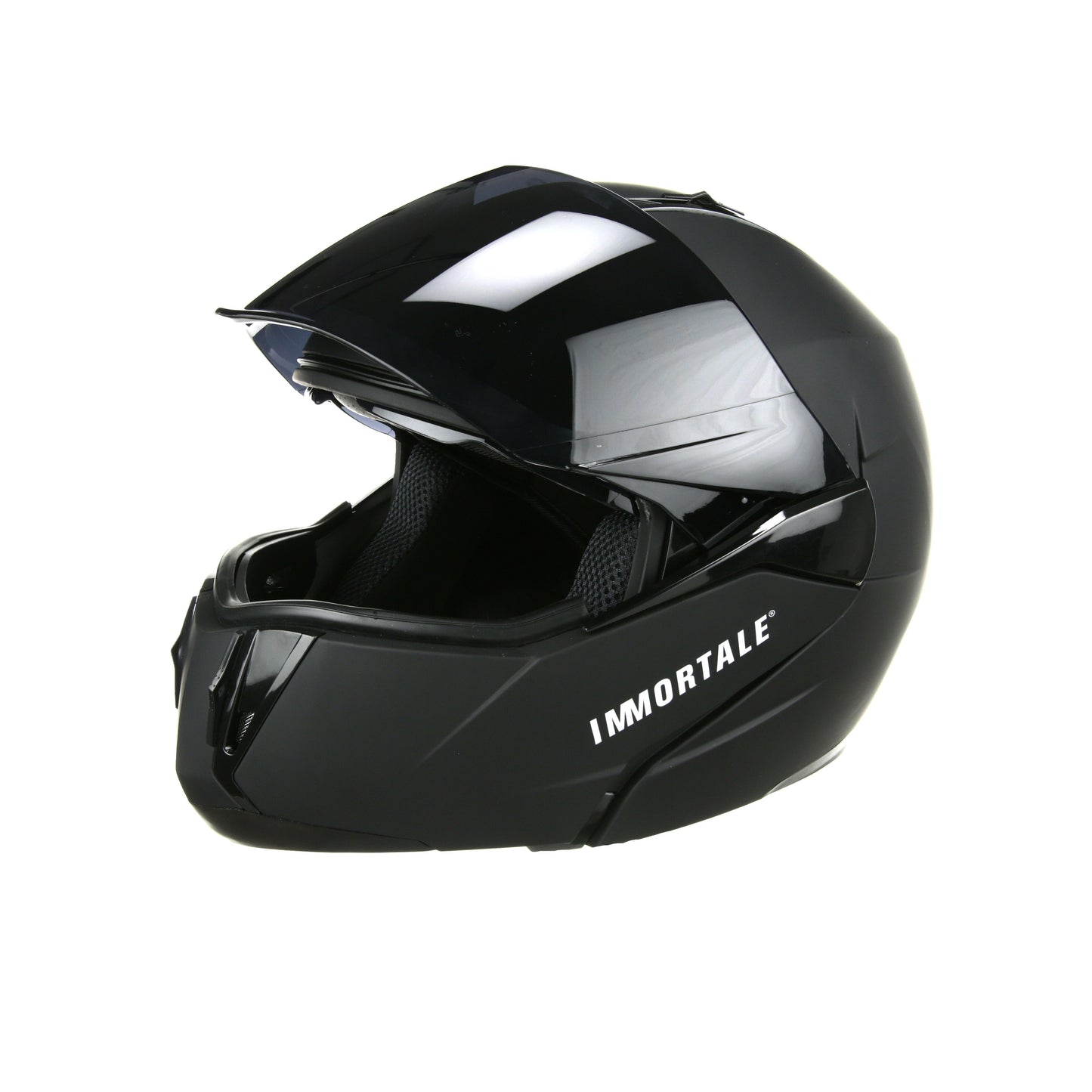 CASCO IMMORTALE ROBIN | VISOR NEGRO | SKU: IMROBBLKM-#