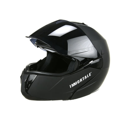 CASCO IMMORTALE ROBIN | VISOR NEGRO | SKU: IMROBBLKM-#