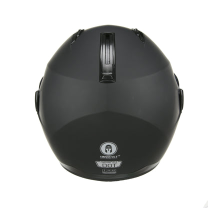 CASCO IMMORTALE ROBIN | VISOR NEGRO | SKU: IMROBBLKM-#