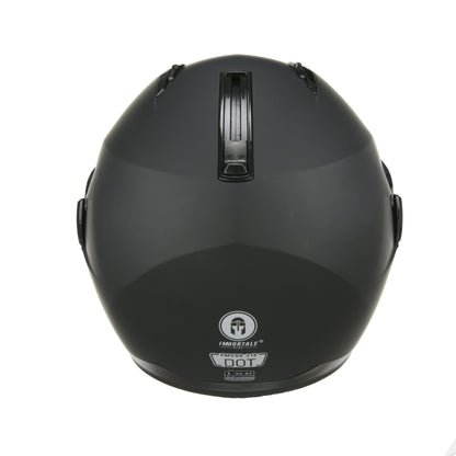 CASCO IMMORTALE ROBIN | VISOR NEGRO | SKU: IMROBBLKM-#