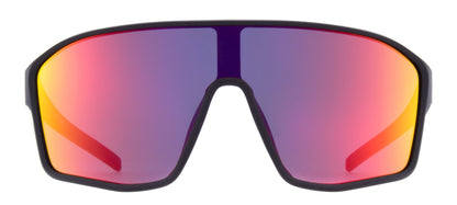 GAFAS REDBULL SPECT EYEWEAR DAFT-008 NEGRO /  LENTE MORADO CON ESPEJO ROJO | SKU: DAFT-008#: