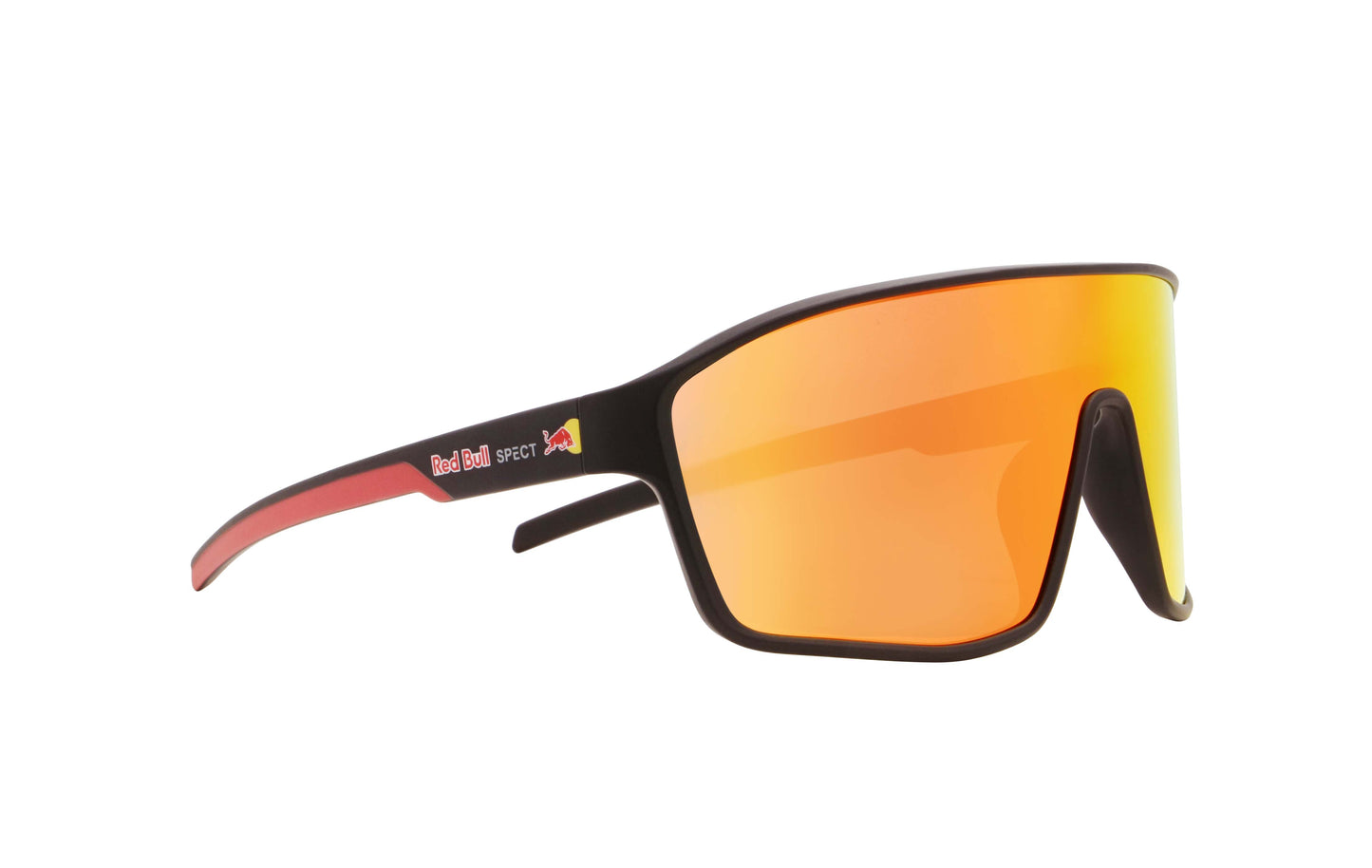 GAFAS REDBULL SPECT EYEWEAR DAFT-007 NEGRO /  LENTE HUMO CON ESPEJO DORADO | SKU: DAFT-007#