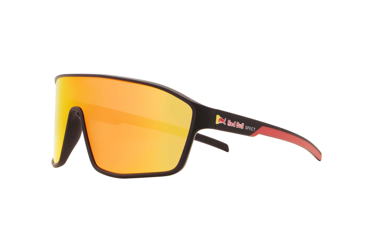 GAFAS REDBULL SPECT EYEWEAR DAFT-007 NEGRO /  LENTE HUMO CON ESPEJO DORADO | SKU: DAFT-007#