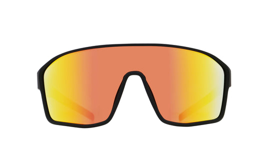 GAFAS REDBULL SPECT EYEWEAR DAFT-007 NEGRO /  LENTE HUMO CON ESPEJO DORADO | SKU: DAFT-007#