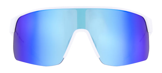 GAFAS REDBULL SPECT EYEWEAR DAKOTA-002 BLANCO /  LENTE HUMO CON ESPEJO AZUL  | SKU: DAKOTA-002#