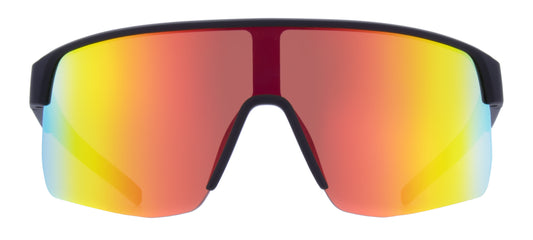GAFAS REDBULL SPECT EYEWEAR DAKOTA-003 NEGRO /  LENTE MARRON CON ESPEJO NARANJA | SKU: DAKOTA-003#