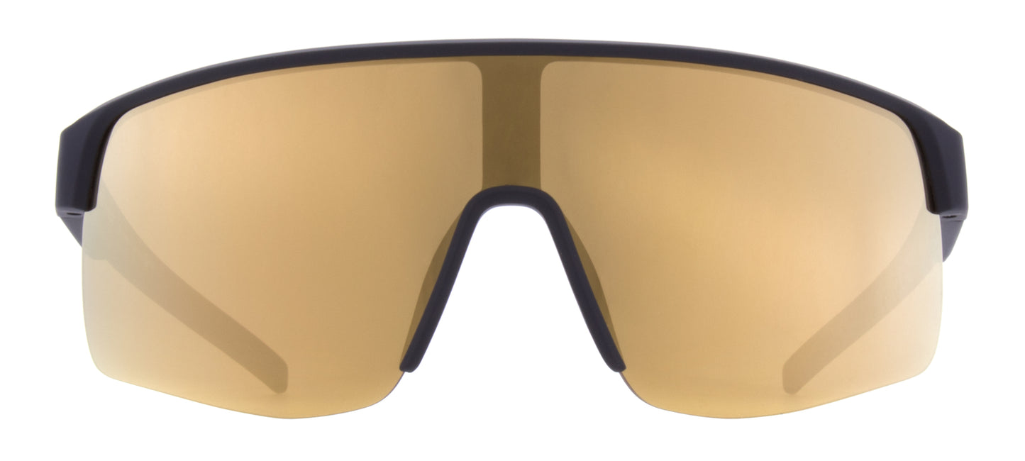 GAFAS REDBULL SPECT EYEWEAR DAKOTA-007 NEGRO /  LENTE HUMO CON ESPEJO DORADO | SKU: DAKOTA-007#
