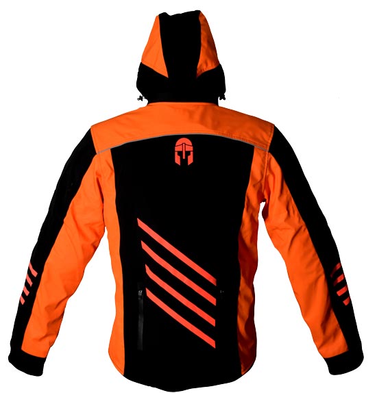 CHAMARRA IMMORTALE URBAN | Black/Orange | SKU: IMURORG-#