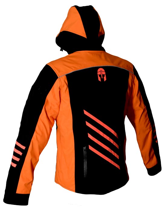 CHAMARRA IMMORTALE URBAN | Black/Orange | SKU: IMURORG-#