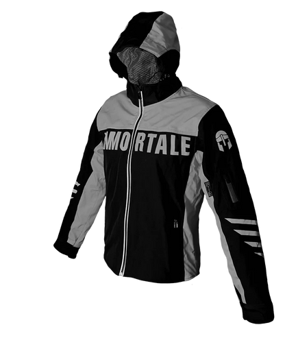 CHAMARRA IMMORTALE URBAN | BLACK/GREY | SKU: IMURBGR-#
