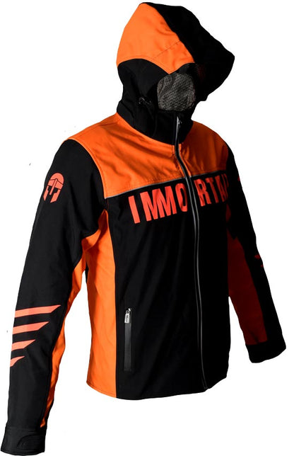 CHAMARRA IMMORTALE URBAN | Black/Orange | SKU: IMURORG-#
