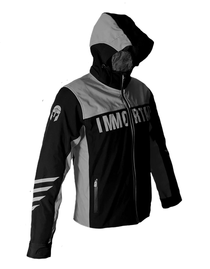 CHAMARRA IMMORTALE URBAN | BLACK/GREY | SKU: IMURBGR-#