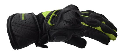 GUANTES IMMORTALE SCARABEO | Black/Hivis | SKU: IMSCARHV-#
