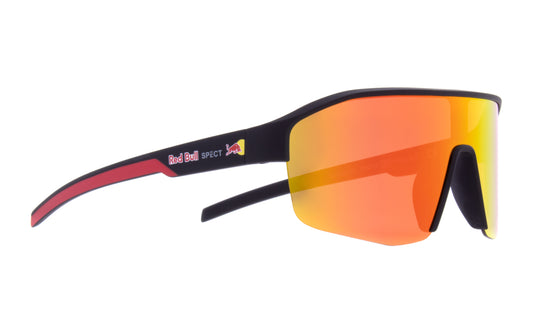 GAFAS REDBULL SPECT EYEWEAR DUNDEE-001 NEGRO /  LENTE MARRON CON ESPEJO ROJO | SKU: DUNDEE-001#