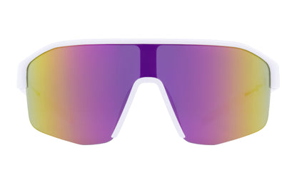 GAFAS REDBULL SPECT EYEWEAR DUNDEE-004 BLANCO /  LENTE MARR√ìN CON ESPEJO ROSA | SKU: DUNDEE-004#