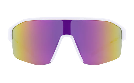 GAFAS REDBULL SPECT EYEWEAR DUNDEE-004 BLANCO /  LENTE MARR√ìN CON ESPEJO ROSA | SKU: DUNDEE-004#