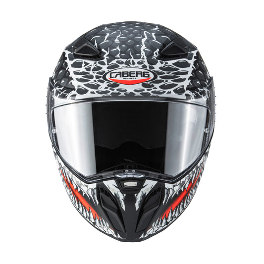 CASCO CABERG DRIFT EVO II CROK MATT BLACK / ANTHRACITE / RED SKU: C2RD60H9##