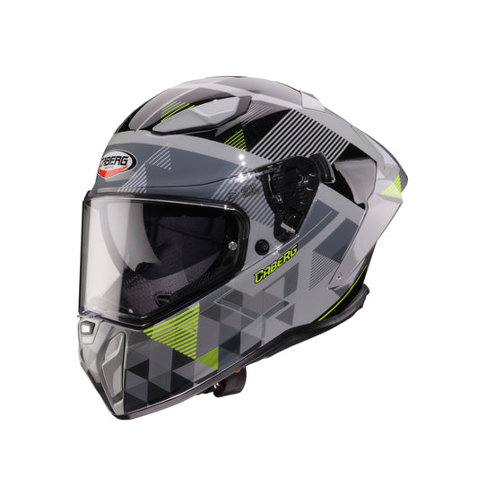 CASCO CABERG DRIFT EVO II PRISM GREY/BLACK/YELLOW FLUO SKU: C2RY60R2##