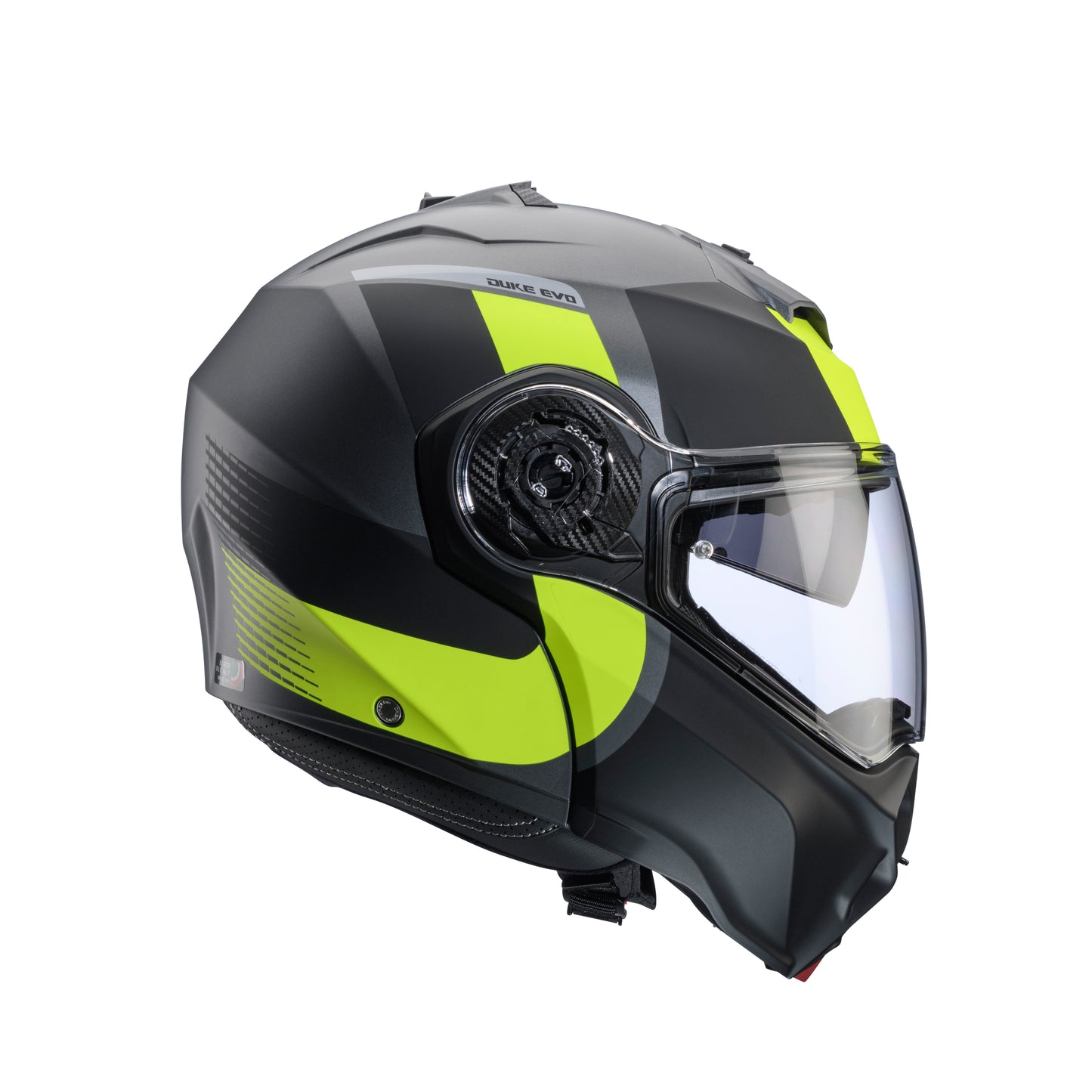 CASCO CABERG DUKE EVO INDY MATT GUN METAL/YELLOW FLUO/BLACK SKU: C0KD60L1##