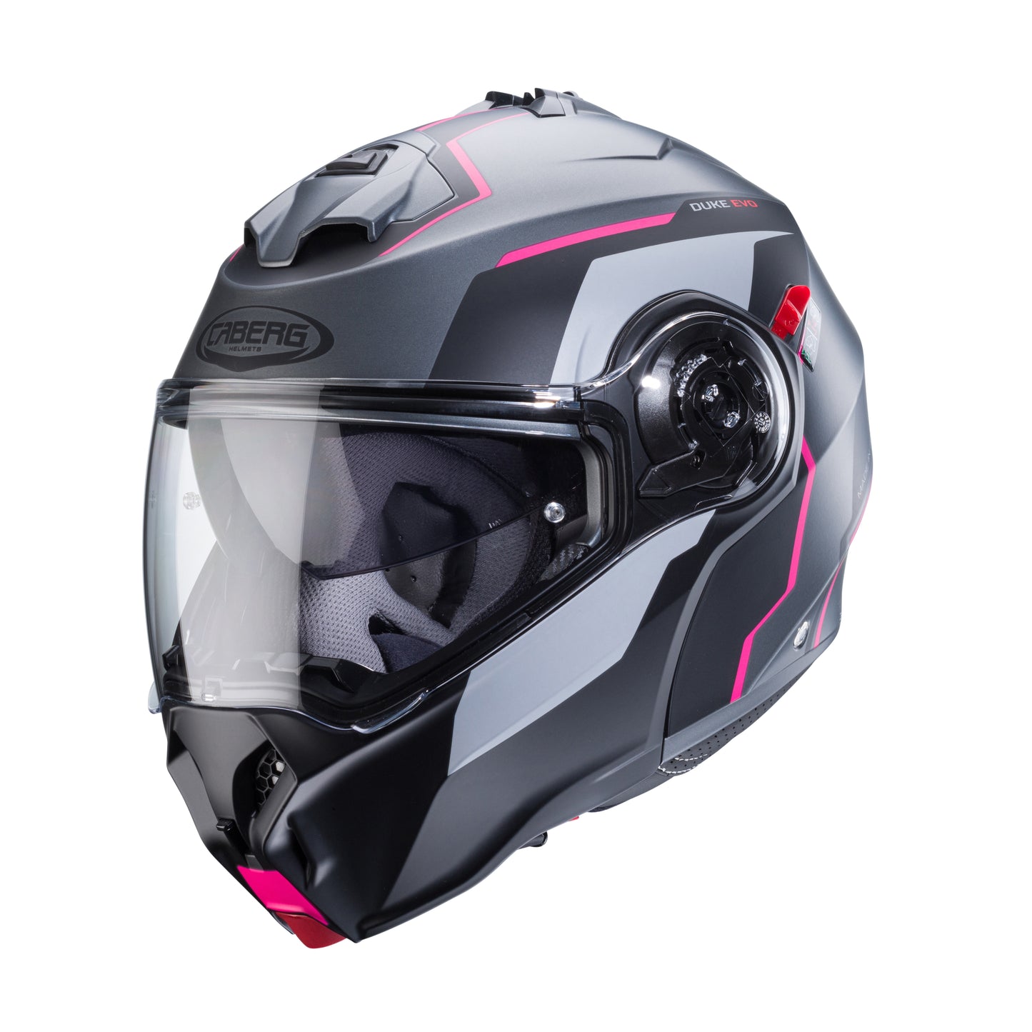 CASCO CABERG DUKE EVO MOVE MATT GUN METAL / BLACK / FUCHSIA SKU: C0KB60M1##