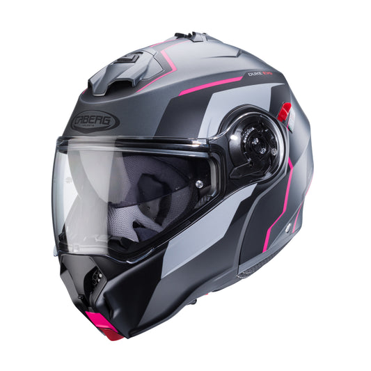 CASCO CABERG DUKE EVO MOVE MATT GUN METAL / BLACK / FUCHSIA SKU: C0KB60M1##