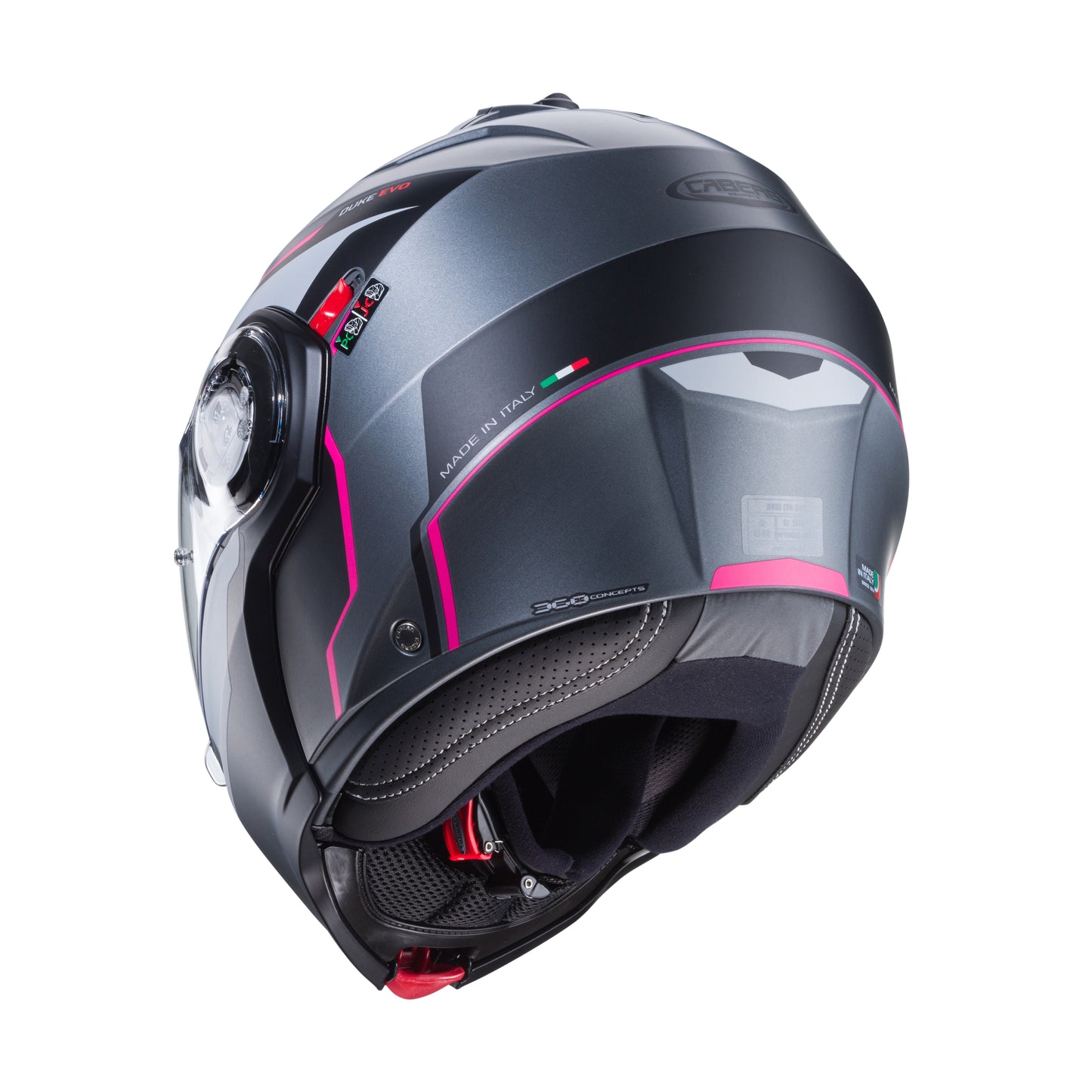 CASCO CABERG DUKE EVO MOVE MATT GUN METAL / BLACK / FUCHSIA SKU: C0KB60M1##