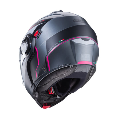 CASCO CABERG DUKE EVO MOVE MATT GUN METAL / BLACK / FUCHSIA SKU: C0KB60M1##