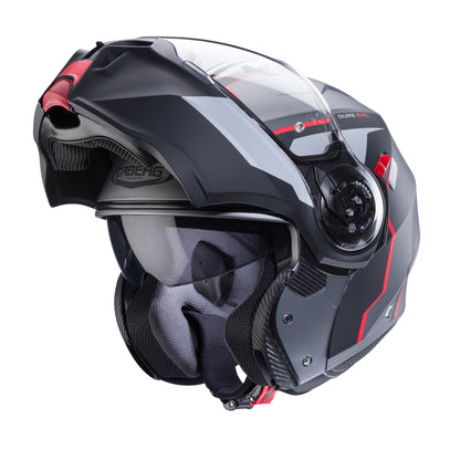 CASCO CABERG DUKE EVO MOVE MATT GUN METAL / BLACK / RED  SKU: C0KB60L2##