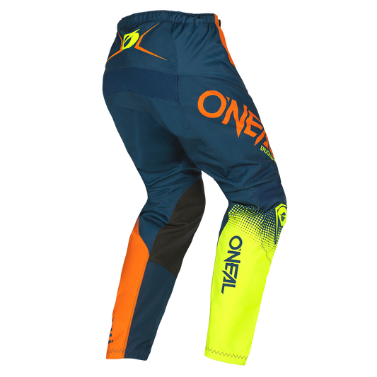 PANTALON ELEMENT RACEWEAR V.22 | BLUE/ORANGE/NEON YELLOW | SKU: E021-03#