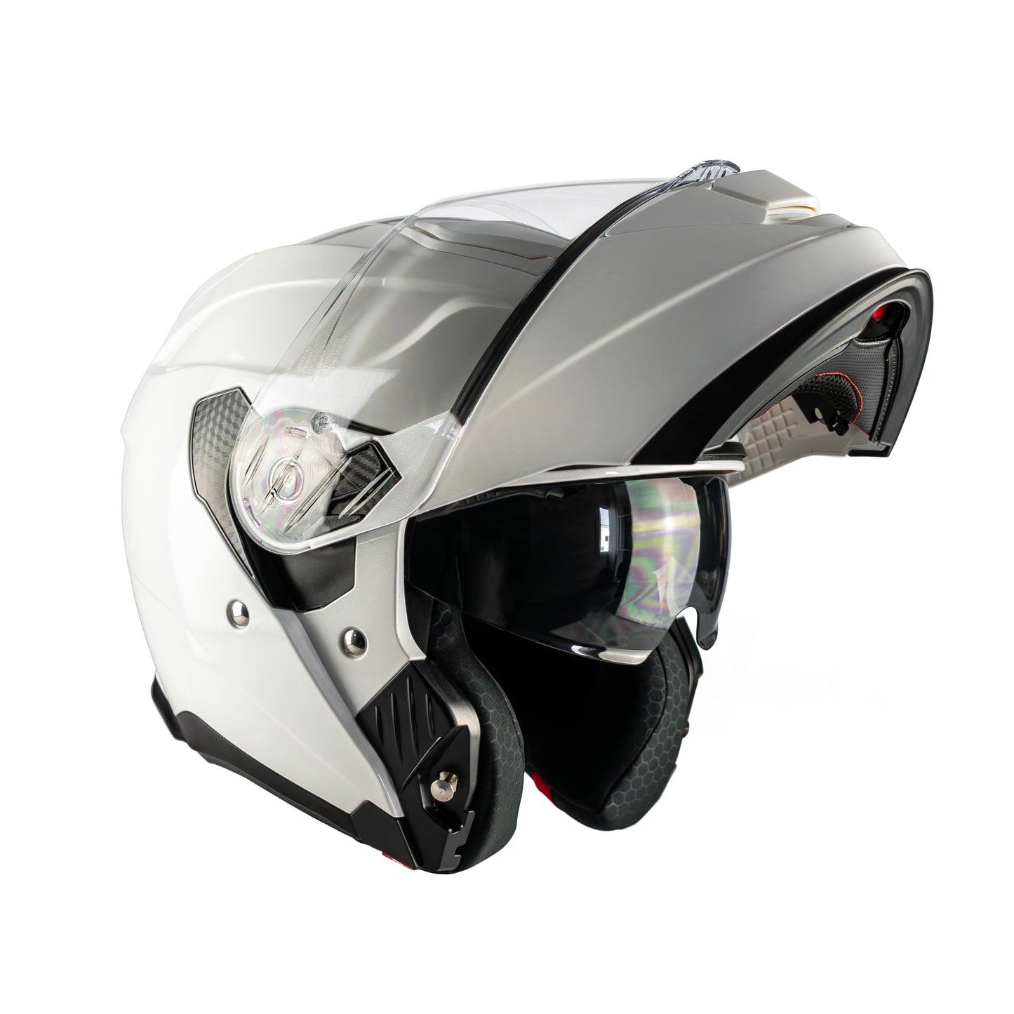 CASCO MT EXODUS SV PURE BLANCO A0 BRILLO SKU:136400PA010#
