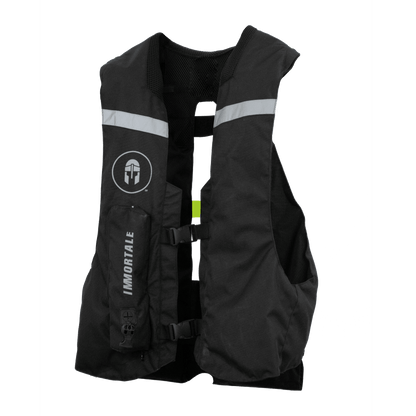 CHALECO PROTECTOR CON BOLSA DE AIRE HI-VIZ / INCLUYE TANQUE CO2 | SKU: AIRVESTHIVIZ-#