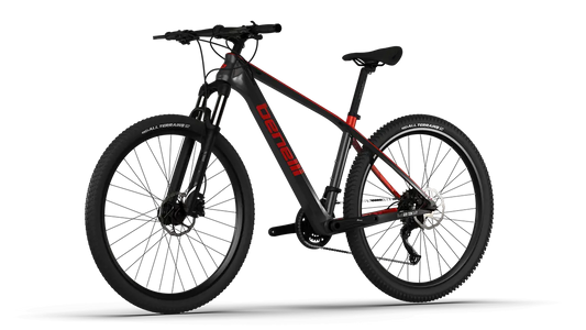 Bicicleta Benelli M23 4.0 ADV CARB 29 | DARK GREY RED | SKU: BBM234ADCB29GRRD#