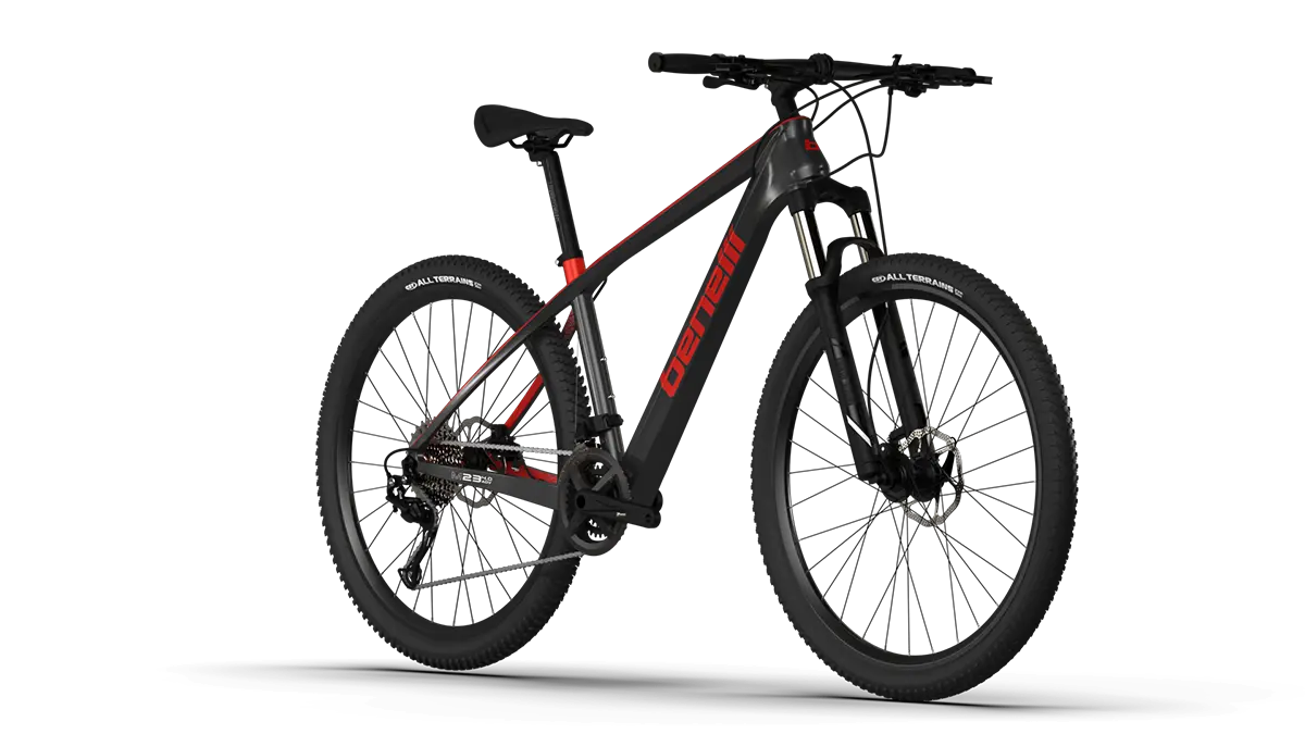 Bicicleta Benelli M23 4.0 ADV CARB 29 | DARK GREY RED | SKU: BBM234ADCB29GRRD#