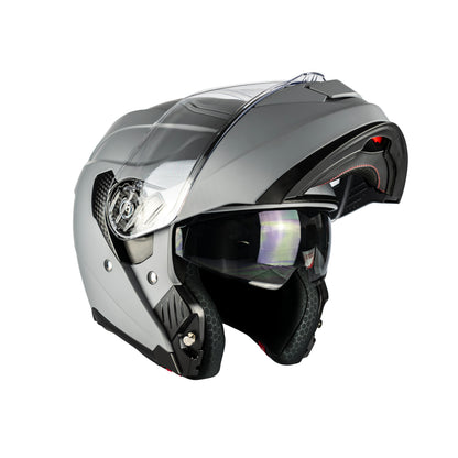 CASCO MT EXODUS SV SOLIDO A12 GRIS MATE | SKU: 13640000122#