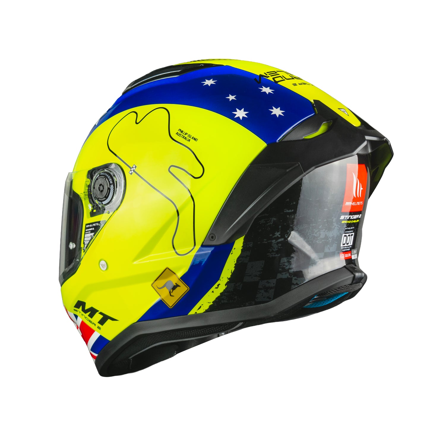 CASCO MT FF126 STINGER 2 GRAND CHELEM C3 BRILLO  | SKU: 1334C59C31#