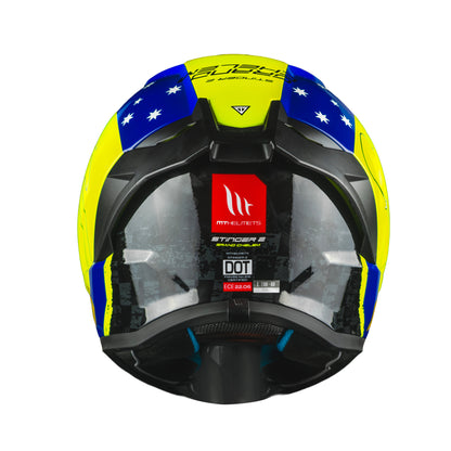 CASCO MT FF126 STINGER 2 GRAND CHELEM C3 BRILLO  | SKU: 1334C59C31#