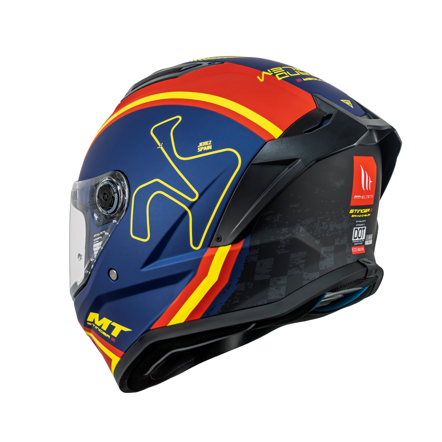 CASCO MT FF126 STINGER 2 GRAND CHELEM C7 MATE  | SKU: 11334C59C72#