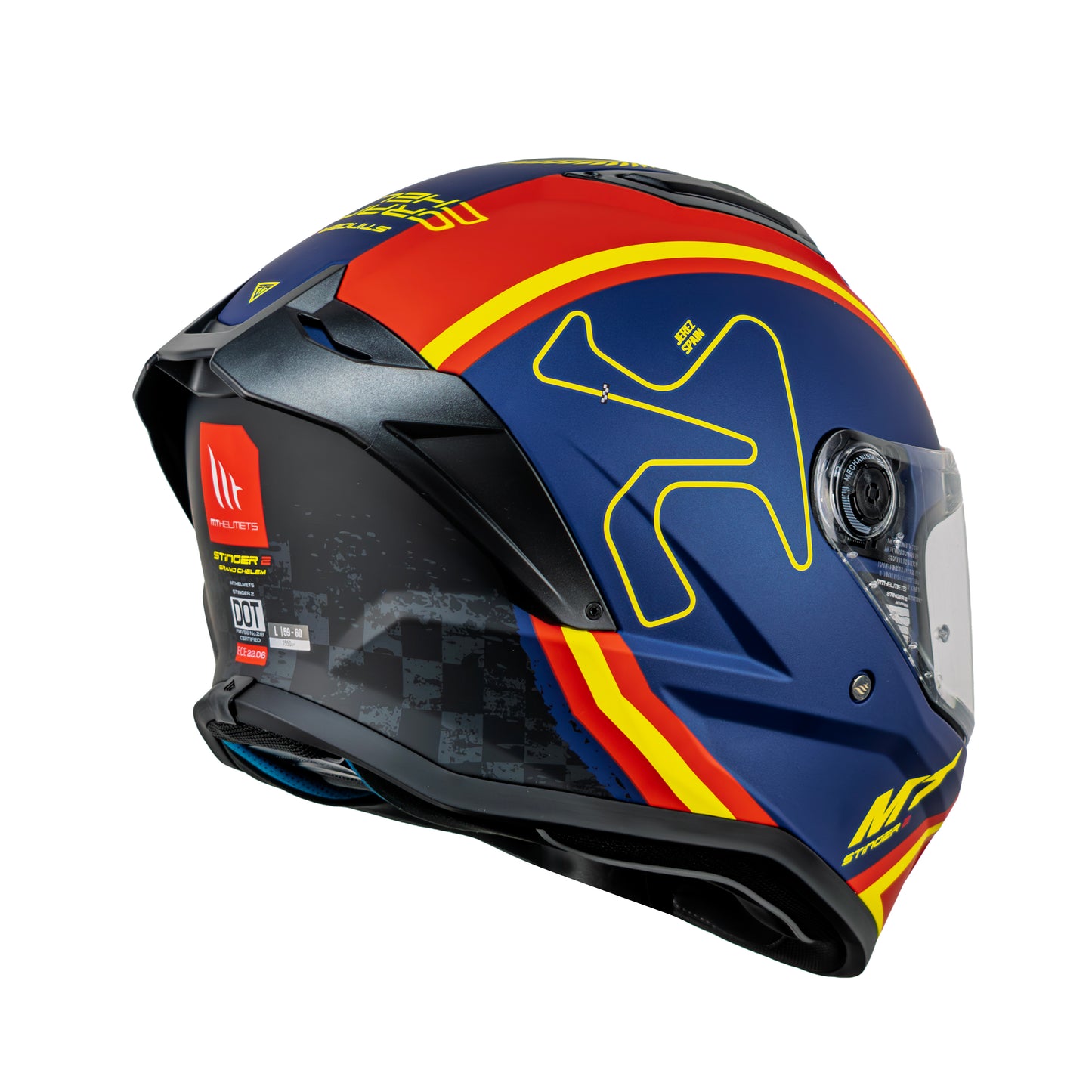 CASCO MT FF126 STINGER 2 GRAND CHELEM C7 MATE  | SKU: 11334C59C72#