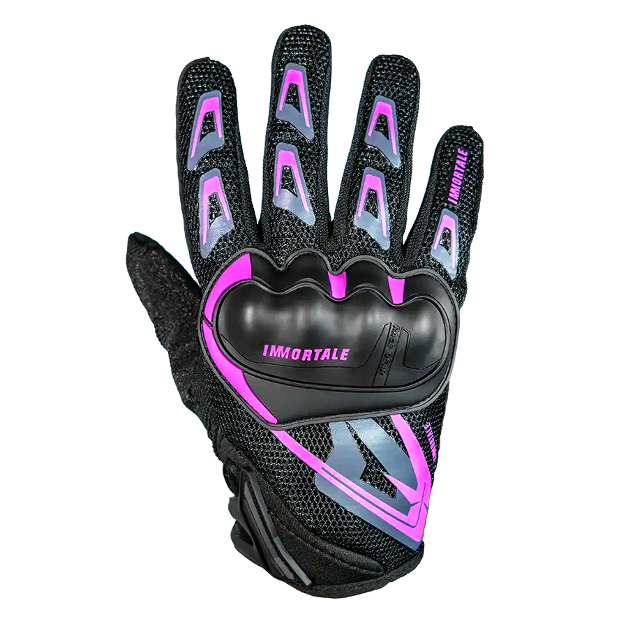 GUANTE BASICO IMMORTALE | VIOLETA/NEGRO | SKU: IM-GB-VIO-#