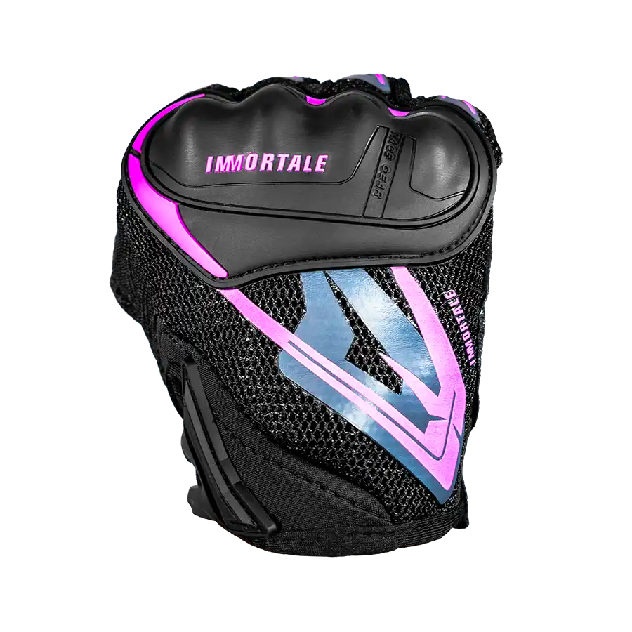 GUANTE BASICO IMMORTALE | VIOLETA/NEGRO | SKU: IM-GB-VIO-#