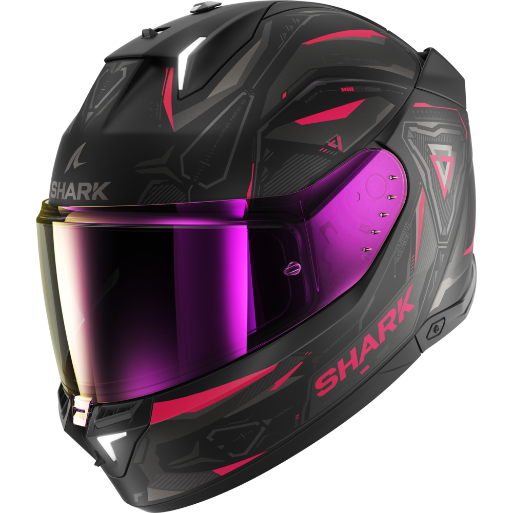 CASCO SHARK SKWAL i3 LINIK | MAT PINK, MICA TRANS | SKU: HE0823EKVA#