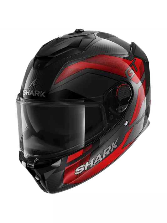 CASCO SPARTAN GT PRO RITM CARBON | BLACK/RED | SKU: HE1355EDRU#